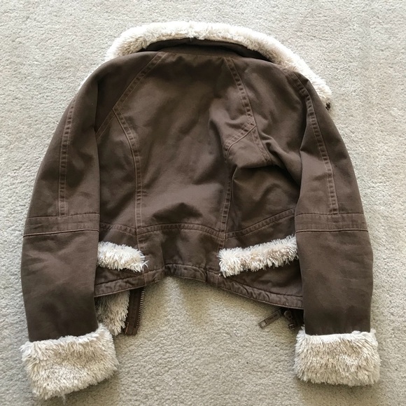 Brown Bomber Jacket - Picture 2 of 2